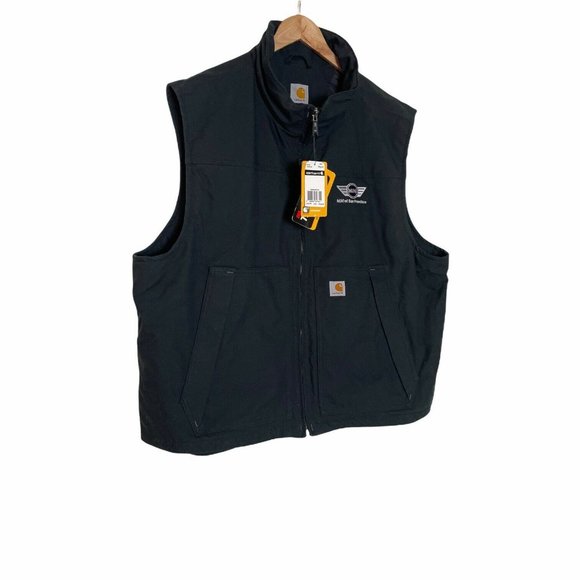 Carhartt Other - Carhartt Jefferson Quick Duck Quilt Lined Vest LG